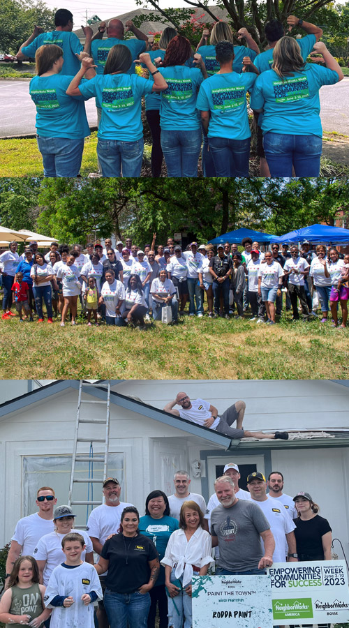 NeighborWorks Week collage