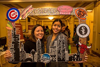 Two resident leaders at the 2019 Community Leadership Institute in Chicago