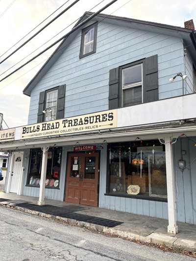 An antique shop in the Hudson Valley.