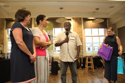 Donald Phoenix at a NeighborWorks event.