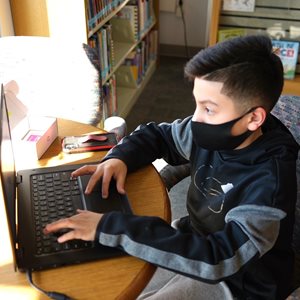 Many families chose to keep their students home, even when hybrid learning became possible.