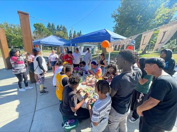 The Fall Fest held by Mutual Housing.