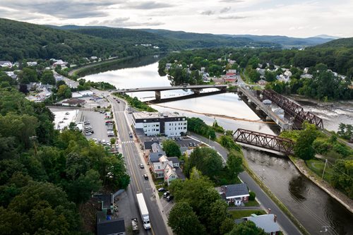 Bellows Falls after the redevelopment