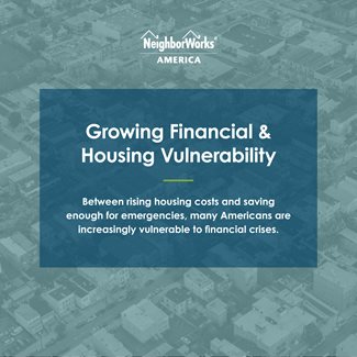 Growing financial & housing vulnerability: Between rising housing costs and saving enough for emergencies, many Americans are increasingly vulnerable to financial stress.