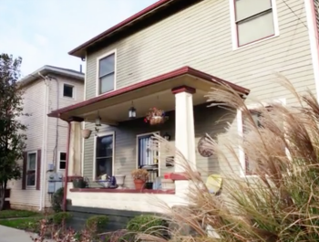 A renovated home in New Albany, Indiana.