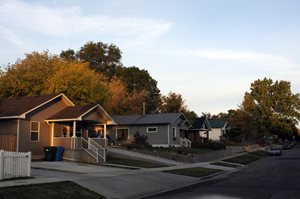 house on sunny street